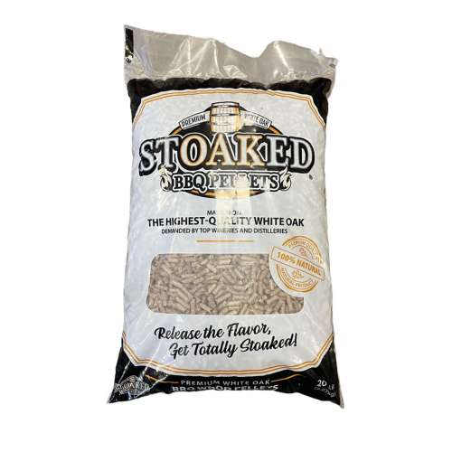 Stoaked BBQ Pellets White Oak 20 lb