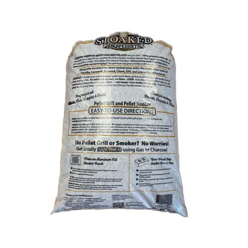 Stoaked BBQ Pellets White Oak 20 lb | SCHEELS.com