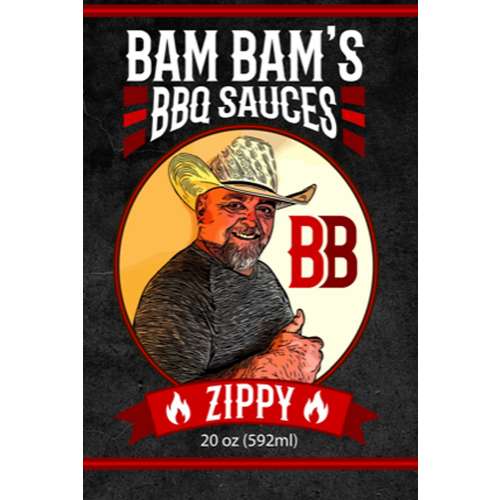 BAM BAM Zippy BBQ Sauce 20 oz