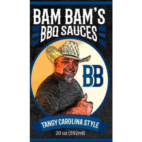 BAM BAM Tangy Carolina BBQ Sauce 20 oz