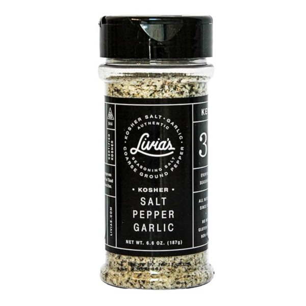 Livia's Seasoning Salt 6.6 Oz and 2 Oz - Livia's Seasoning Salt