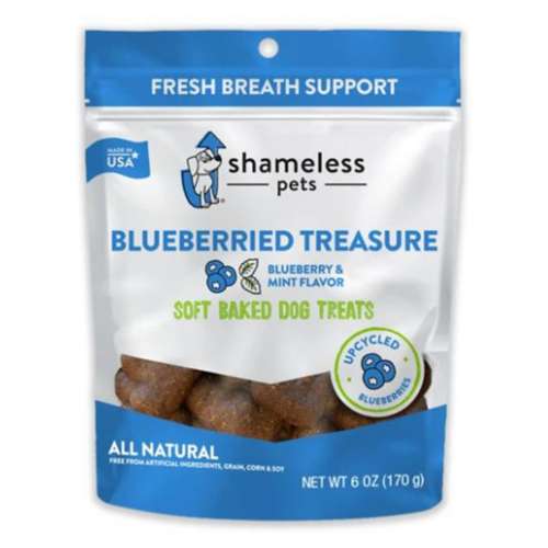 Shameless Pets Blueberried Treasure Soft Baked Dog Treats