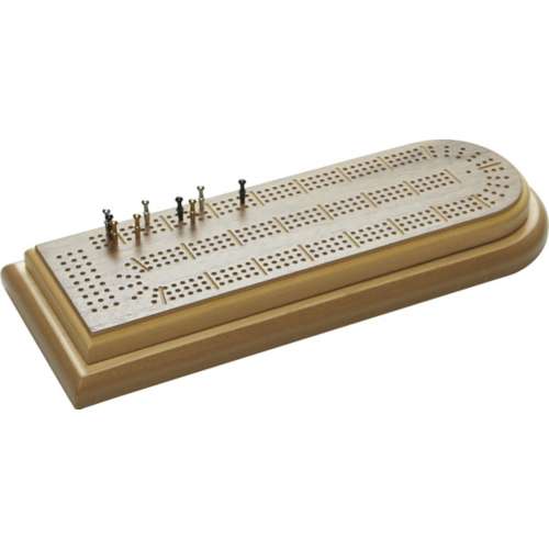 Green Bay Packers vs. Minnesota Vikings Football Cribbage Board