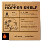 Drip EZ Magnetic Pellet Grill Hopper Shelf - Thumbnail 1 of 2