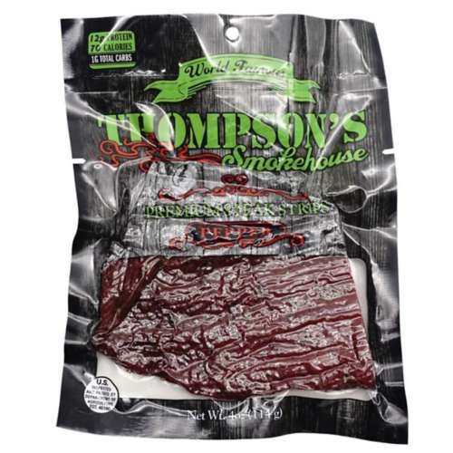 Thompsons Meats Smokehouse Premium Steak Strips Jerky