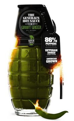 General's Hot Sauce Grunt Green 6 oz