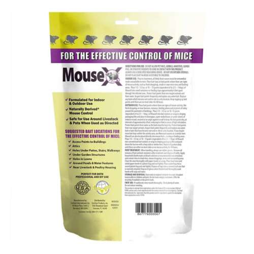 Mouse X Poison - Safe, NonToxic for pets, animals, livestock, and people