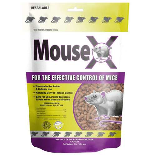 Mouse X Mouse Baits, Indoor and Outdoor - 1 lb