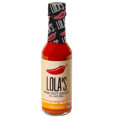 Lola's Fine Hot Sauce Carolina Reaper 5 Oz