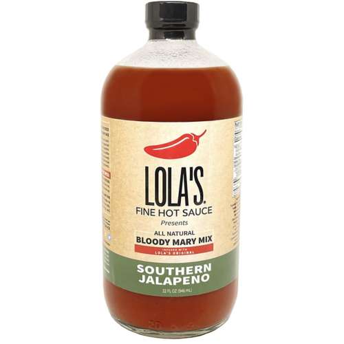 Lola's Southern Jalapeno Bloody Mary Mix 32 Oz