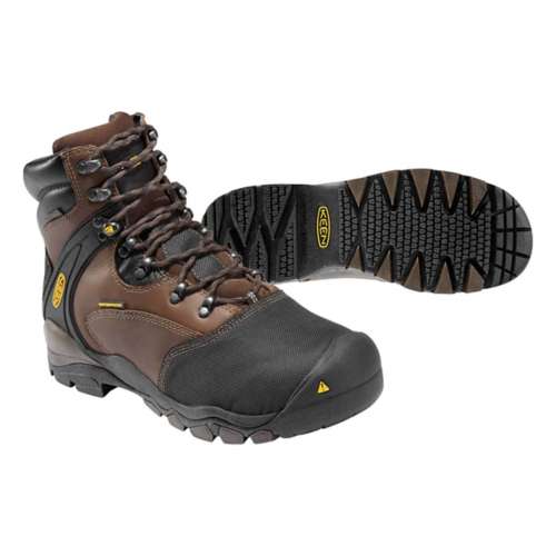 Men's KEEN Louisville 6" Met Waterproof Steel Toe Work Boots