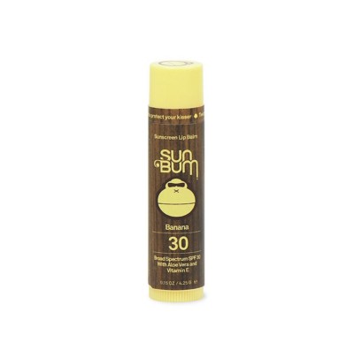 Sun Bum SPF 30 Banana Lip Balm