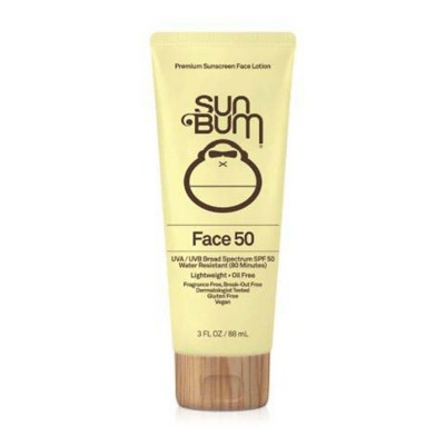 Sun Bum SPF 50 Original Face Sunscreen Lotion
