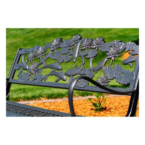 Painted Sky Designs Koi Glider Bench