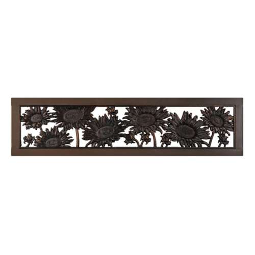 Painted Sky Designs Sunflower Tube Steel Bench