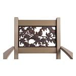 Painted Sky Designs Poly+ Dining Chairs with Arms (Cardinal Insert) - Thumbnail 2 of 2