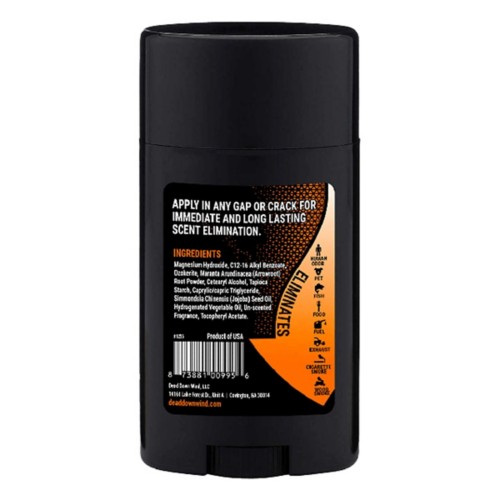 Dead Down Wind Black Premium Solid Deodorant