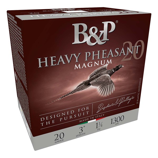 B&P Heavy Pheasant 20 Gauge Hunting Shotshells