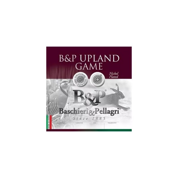 B&P Upland Game Nickel Plated Lead 12 Gauge 2.75