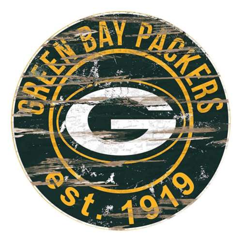 Fan Creations Green Bay Packers Heritage Circle Sign