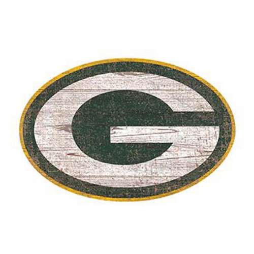 Fan Creations Green Bay Packers Distressed Logo Sign