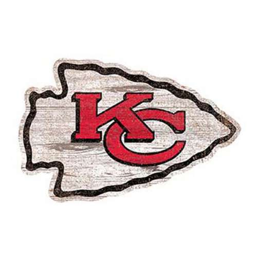 Fan Creations Kansas City Chiefs Distressed Logo Sign