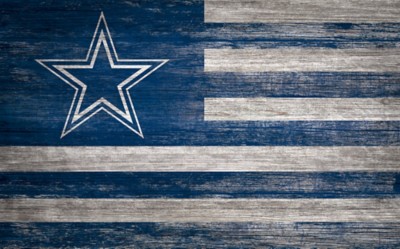 Fan Creations Dallas Cowboys Distressed Flag Sign