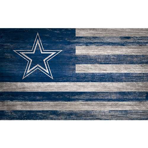 Fan Creations Dallas Cowboys Distressed Flag Sign