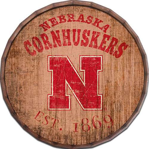 Fan Creations Nebraska Cornhuskers Wine Barrel Sign