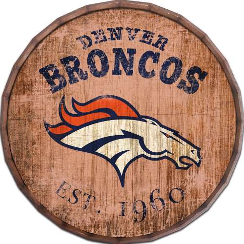 Fan Creations Denver Broncos Wine Barrel Sign