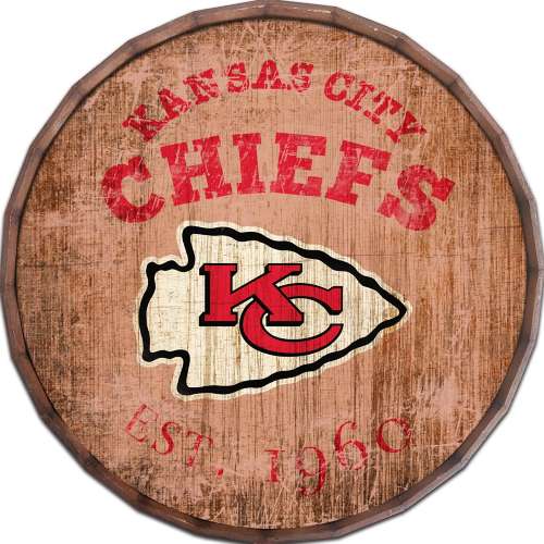 Fan Creations Kansas City Chiefs Wine Barrel Sign