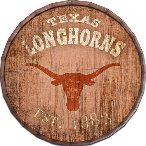 Fan Creations Texas Longhorns Wine Barrel Sign