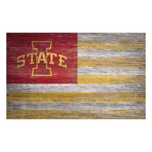Fan Creations Iowa State Cyclones 6"x12" Flag Sign