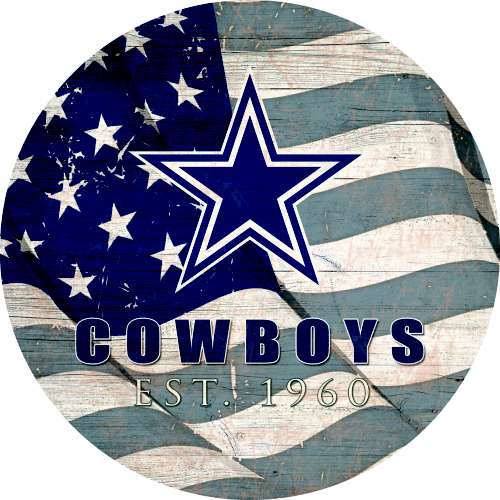 Fan Creations Dallas Cowboys Circle America Sign