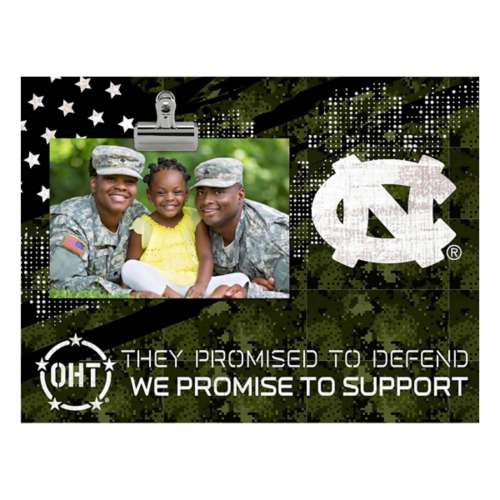 Fan Creations North Carolina Tar Heels Operation Hat Trick Flag Photo Frame