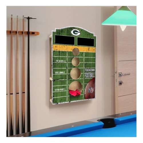 Fan Creations Green Bay Packers Wall Bean Bag Toss Game