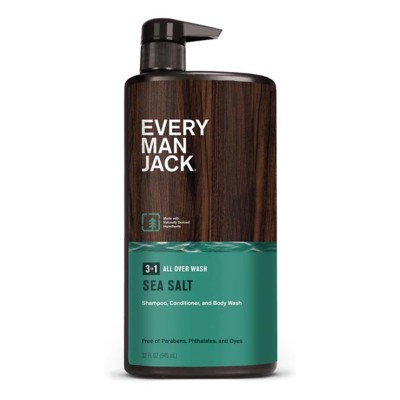 Every Man Jack Sea Salt 3-In-1 All Over Wash
