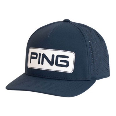 Men's PING Tour Vented Delta Golf Snapback Coral hat