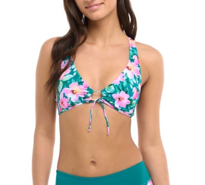 Women's Eidon Tropical Paradise Priscilla Swim Bikini Top