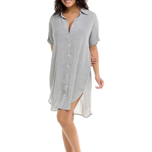 Skye Women's Diamond Swimsuit Cover Up Dress - Bandeau Style With Removable Sash, Molded Cups