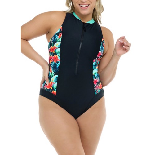 Women s Body Glove Plus Size Colola Edith One Piece Swimsuit SCHEELS