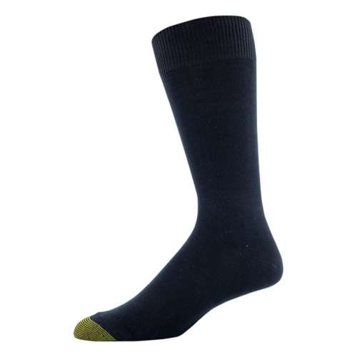 Men's Gold Toe Hosiery GoldToe Micro Flat Knit 3 Pack Crew Socks