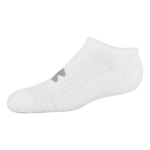 Kids' Under Armour Training Cotton 6 Pack No Show Socks