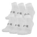 Adult Under Armour Training Cotton 6 Pack Ankle Running Socks