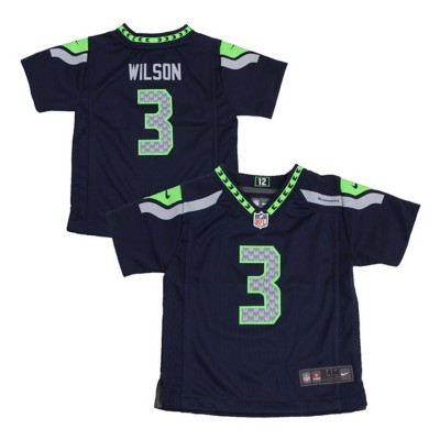 women's seattle seahawks russell wilson nike college navy game jersey