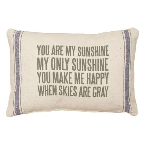 Primitives by Kathy You Are My Sunshine Throw Pillow