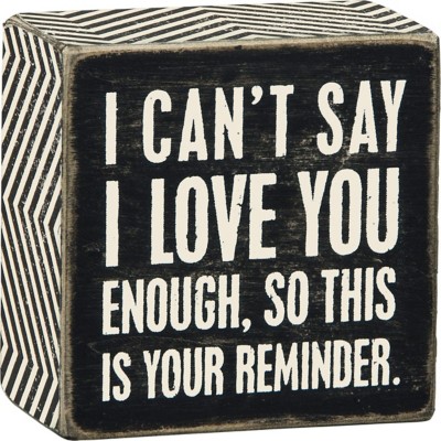 Love & Hearts Primitives By Kathy Home Décor Plaques & Signs