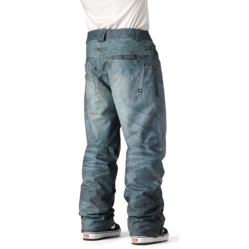 Denim snow pants deals