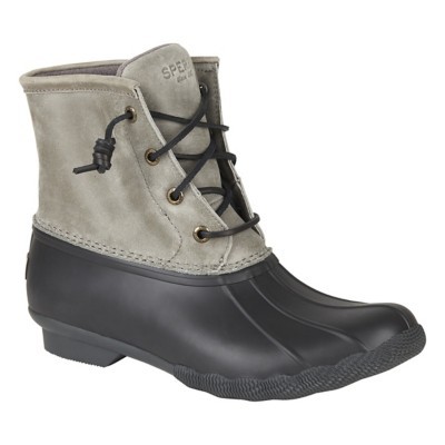 grey duck boots sperry