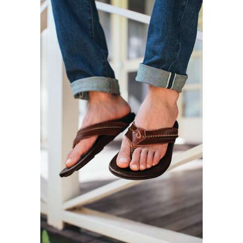 Men's OluKai Mea Ola Flip Flop Sandals